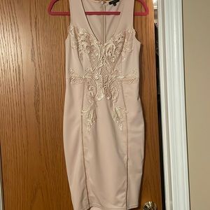 Lace midi dress. Size Small.